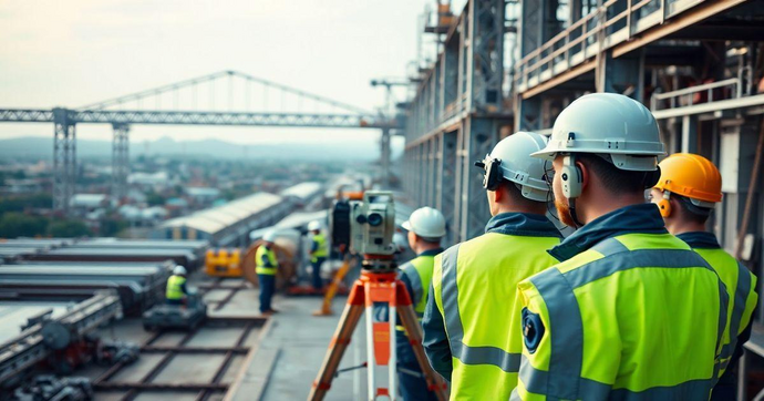 Topografia na Montagem Industrial