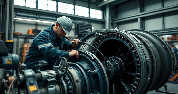 Alinhamento de turbinas: desempenho ideal com balanceamento preciso Alinhamento de turbinas: desempenho ideal com balanceamento preciso