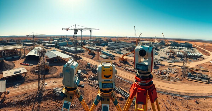 Como a Topografia Impacta na Montagem Industrial Eficiente