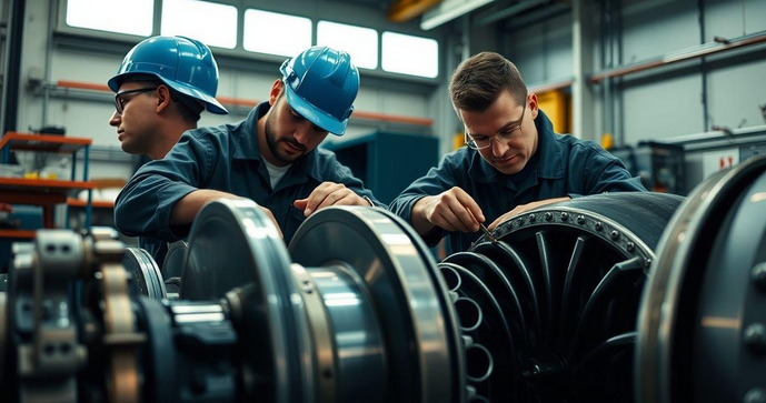Como Realizar o Alinhamento de Eixos de Turbinas de Forma Eficiente