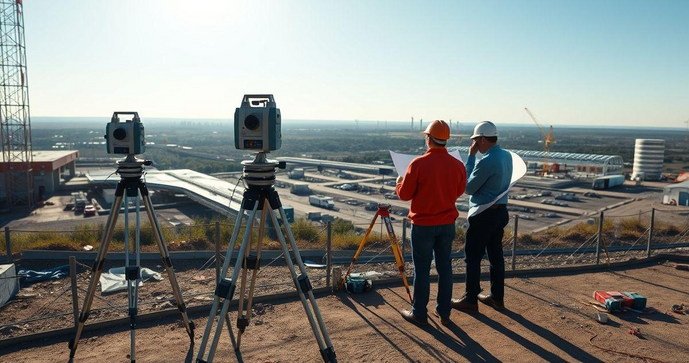 Topografia montagem industrial: os segredos para a instalação perfeita