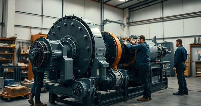 Montagem de moenda: Equipamento Pronto Para Operar