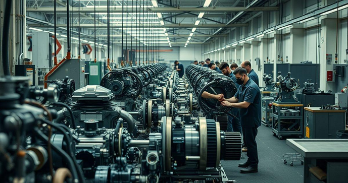 Montagem mecânica industrial: Performance e Segurança