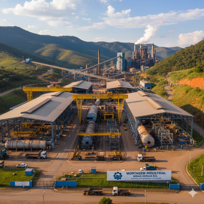 Montagem Industrial em Minas Gerais: Impulsione a Indústria e Amplie Suas Oportunidades de Crescimento